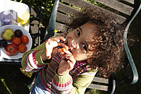 child eating